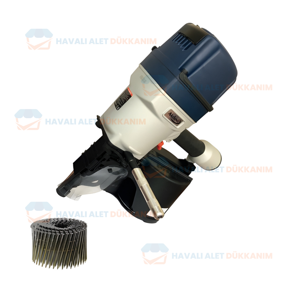 Havalı Zımba ve Çivi Çakma TabancasıAKDENİZ AKD C38/130-A1 Havalı Rulo Çivi Tabancası