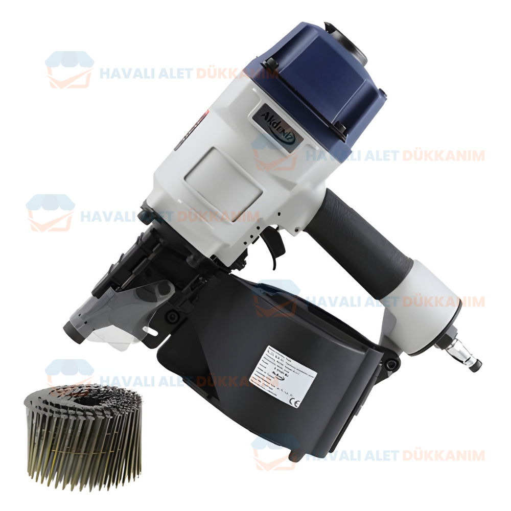 Havalı Zımba ve Çivi Çakma TabancasıAKDENİZ AKD C33/83-B1 Havalı Rulo Çivi Tabancası