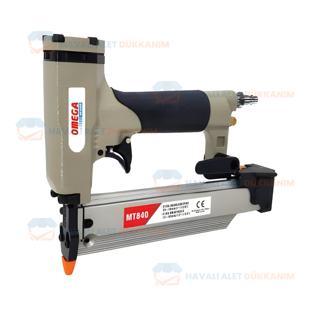 Havalı Zımba ve Çivi Çakma TabancasıOMEGA MGD840 Başsız Çivi Tabancası 12-40 mm