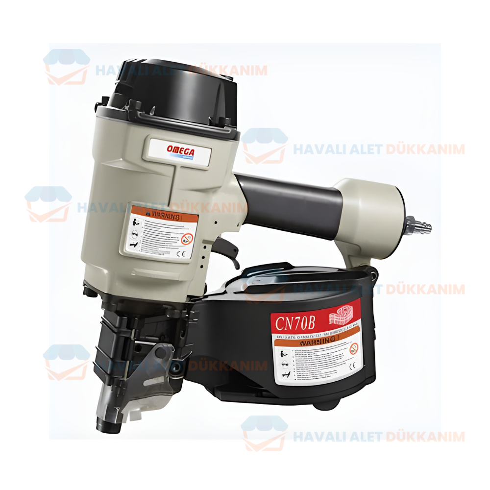 Havalı Zımba ve Çivi Çakma TabancasıOMEGA MGDCN70 Roll Çivi Tabancası 45-70 mm