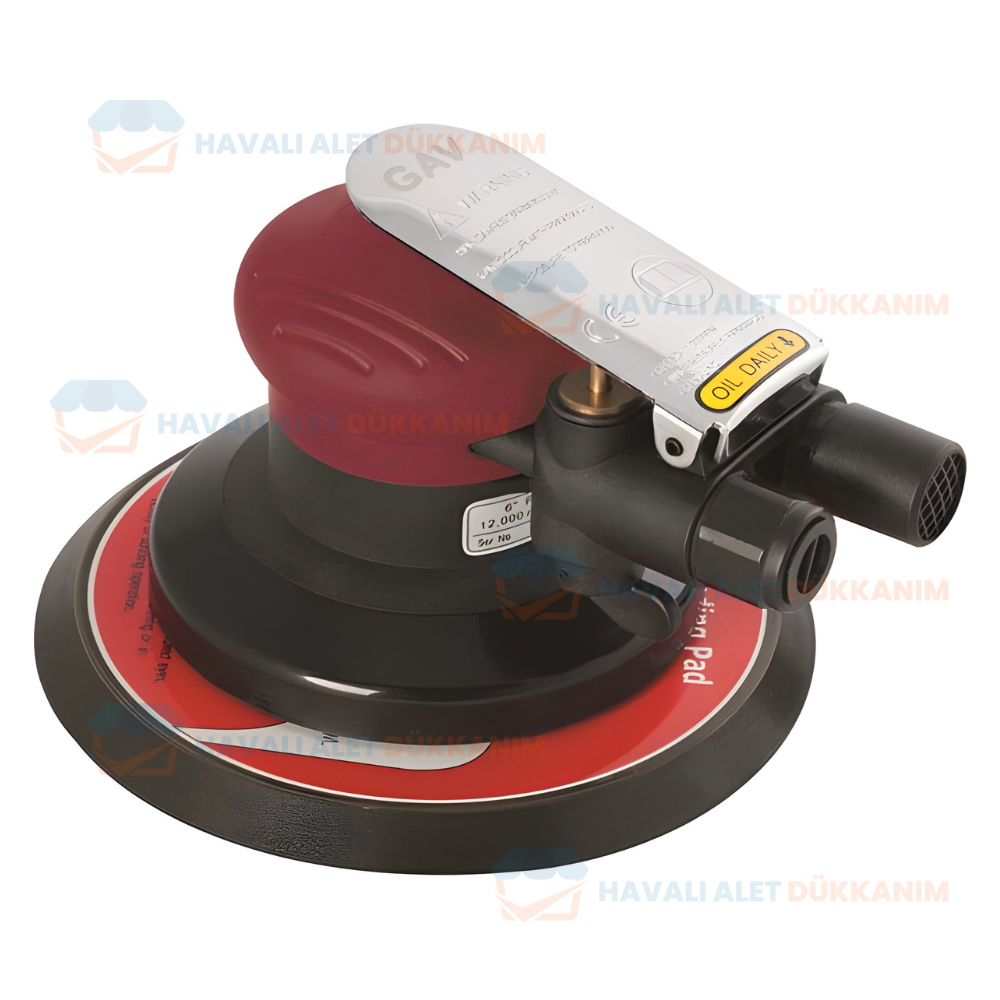 Havalı ZımparaGAV OS-6133NV Havalı Orbital Zımpara 6