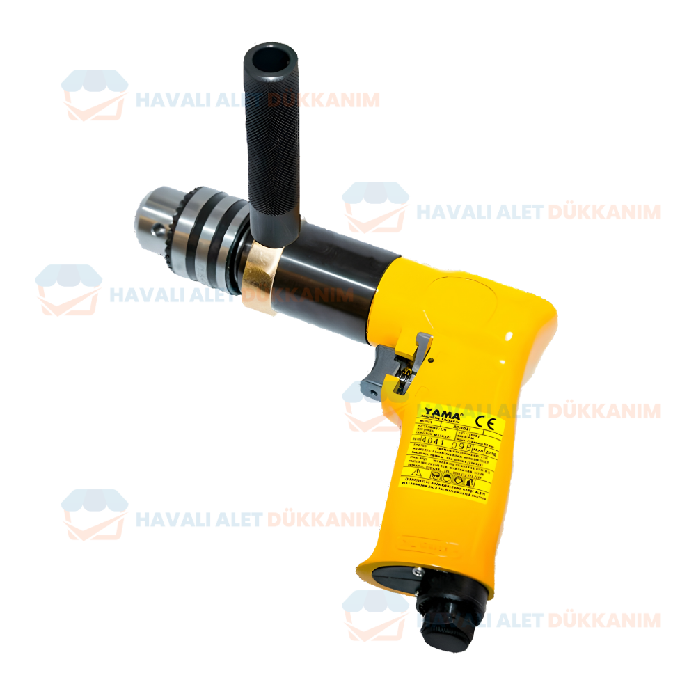 Kategorisiz13 mm. 400 RPM Kabzalı Havalı Matkap