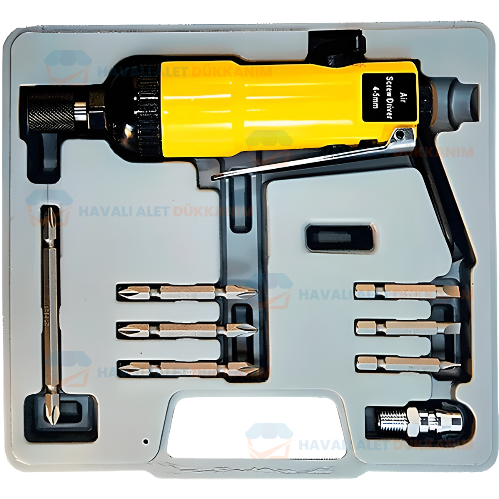 Kategorisiz5 mm. 8000 RPM Düz Tip Havalı Tornavida Seti