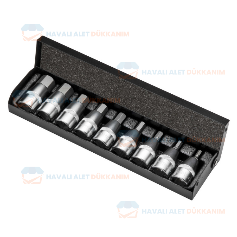 Lokma ve Bits UçRETTA RLT0901 Alyan Uçlu Lokma Takımı 1/2