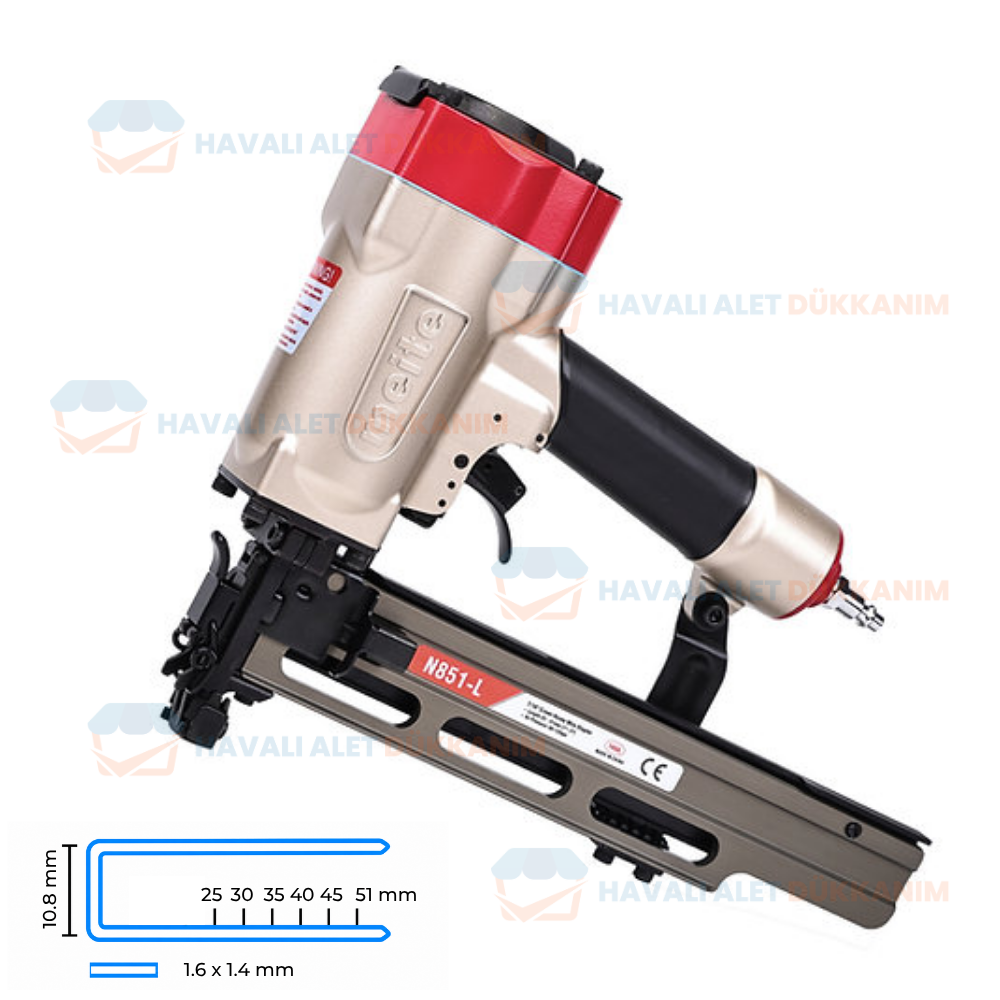 Meite 25-51mm 16GA U Zımba Tabancası