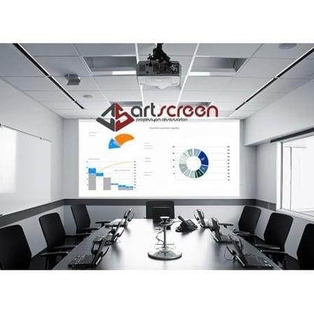 AV-Screen 250x190 Cm Motorlu Kumandalı Projeksiyon Perdesi Çerçevesiz
