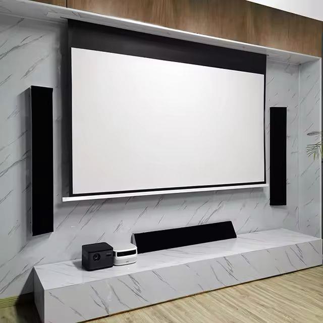 AV-Screen 250x190 Tavana Gömme Projeksiyon Perdesi