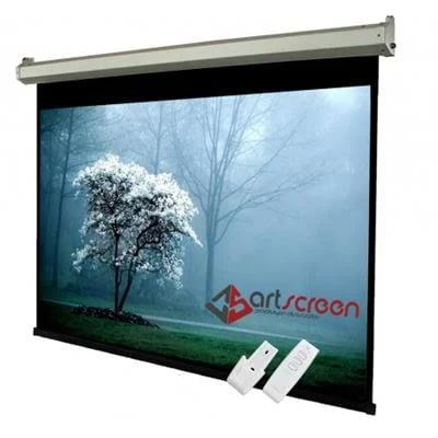 AV-Screen 350x265 Cm Motorlu Kumandalı Projeksiyon Perdesi Çerçeveli