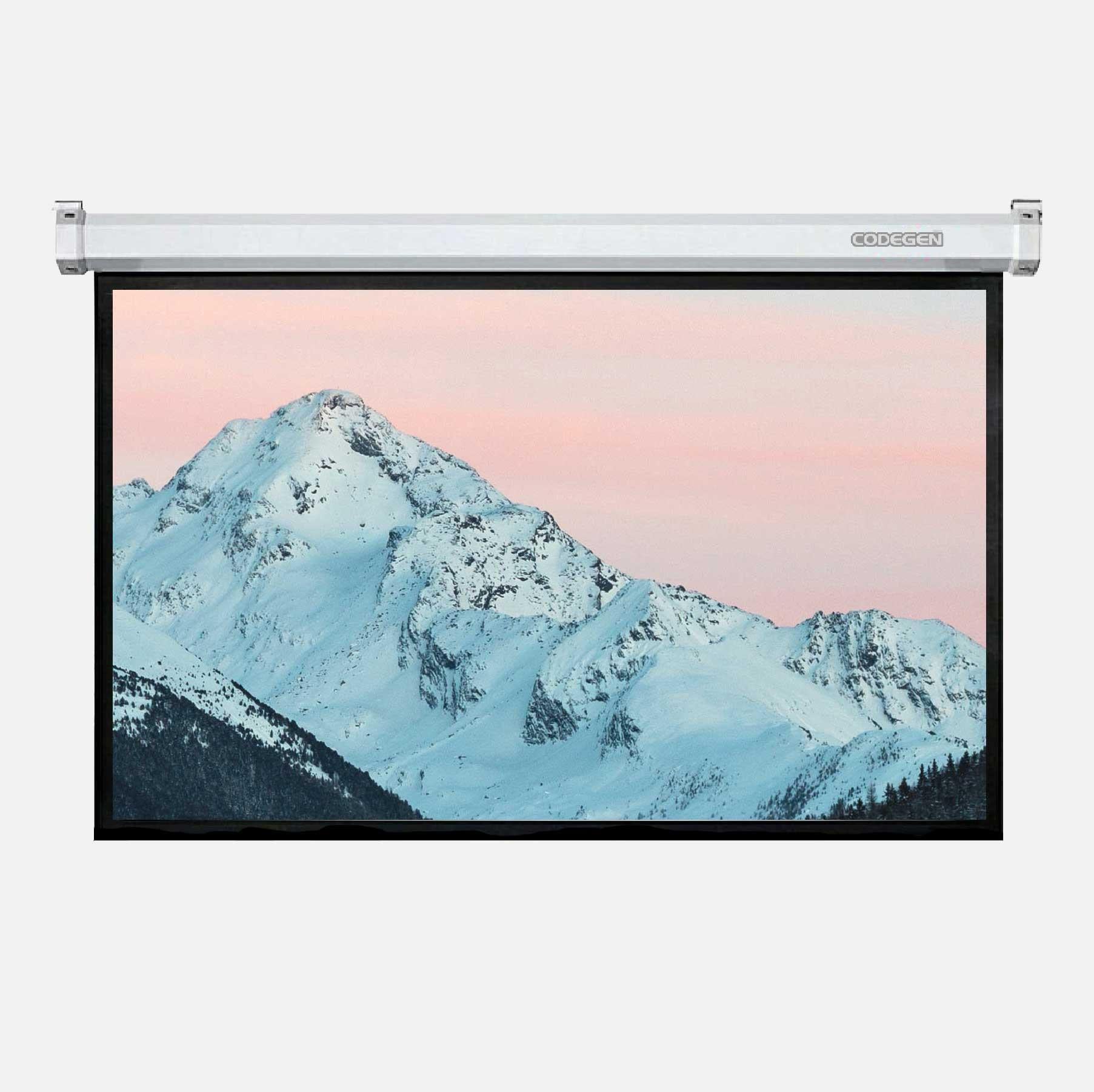 Codegen 200x200 Storlu Gümüş Projeksiyon Perdesi