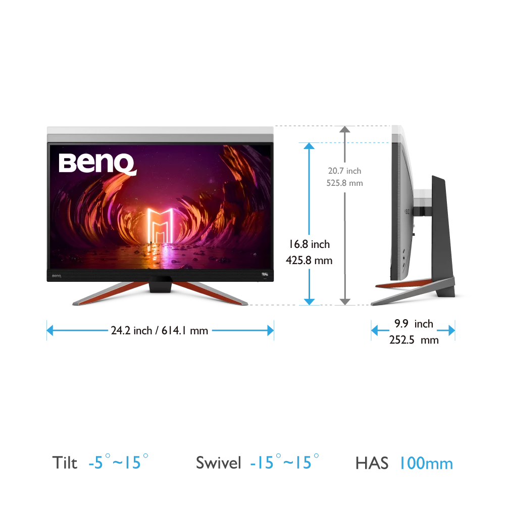 BenQ EX2710Q | MOBIUZ 1ms IPS 165Hz QHD 2K Oyun Monitörü