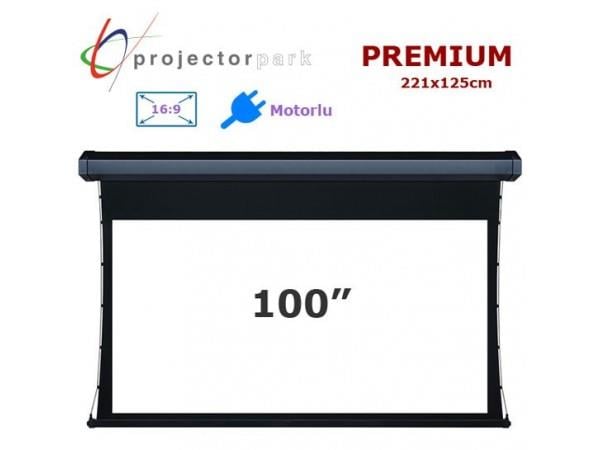 PROJECTORPARK Premium Ankastre 221 x 125 cm 16:9 100