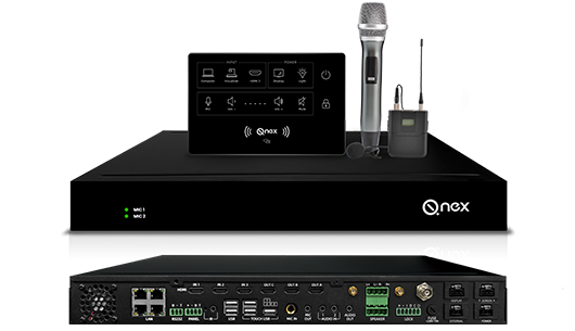 Q-NEX NMP 221-R-CU Ağ Bağlantılı Medya İşlemcisi