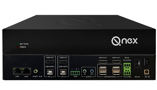 Q-NEX NPS100 Ağ Bağlantılı Sunum Değiştirici