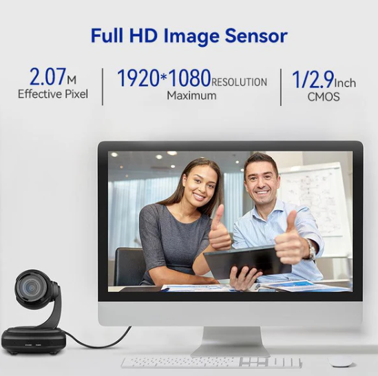 Rocware RC310 3x Optik Zoomlu Mini PTZ Kamera