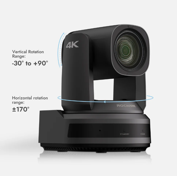 Rocware RC841UX: 4K Video Konferans PTZ Pro Kamera