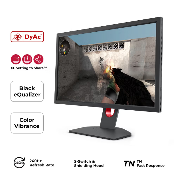 ZOWIE XL2746K TN 240Hz DyAc⁺™ 27 İnç E-spor Oyun Monitörü