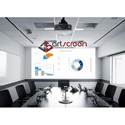 ArtScreen 240x200 Cm Motorlu Kumandalı Projeksiyon Perdesi