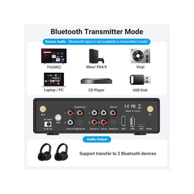 Arylic BP50 Bluetooth Preamplifier With ESS ES9023P DAC