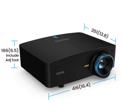 BenQ LK954ST 5100 ANSI Lümen 4K Kısa Mesafe Simülasyon Projektörü