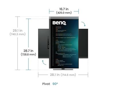 BenQ RD320U 32” 4K Arka Aydınlatmalı Programlama Monitörü