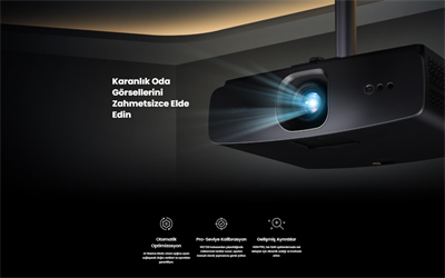 BenQ W2720i 4K 2500 Lümen LED Ev Sineması Projektörü