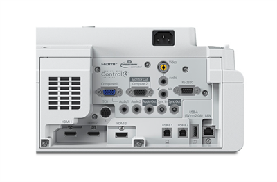 Epson EB-770Fi  4100 Lümen 1080p 3LCD Etkileşimli Ultra Kısa Mesafeli Lambasız Lazer Ekran