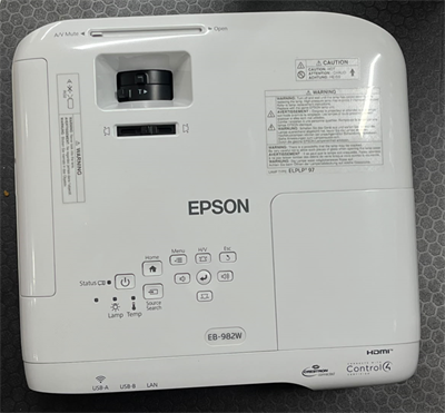 Epson EB‑982W 4.200 lümen WXGA 3LCD Projeksiyon
