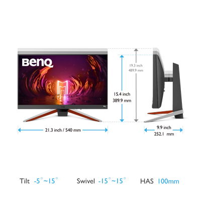 BenQ EX240 | MOBIUZ 1ms IPS 165Hz Oyun Monitörü