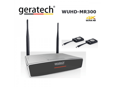 GERATECH WUHD-MR300 Kablosuz Görüntü-Ses Aktarım Cihazı