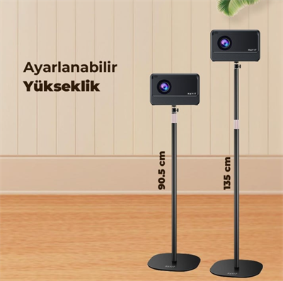 Havit PA305 Ayaklı Projeksiyon Tripod 90 - 135cm Ayarlanabilir Yükseklik Karbon Çelik