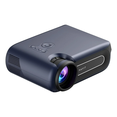 Havit PJ209 Prime Sapphire Full Hd 1080p Projeksiyon Cihazı - 350 Ansi, Wifi Görüntü Aktarımı 5g