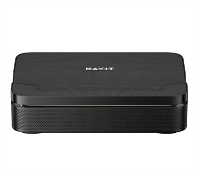 Havit PJ600 Plus L1 Google Lisanslı UST Kısa Mesafe Bataryalı DLP Projeksiyon Cihazı – 1080p