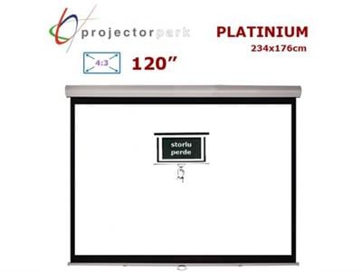 PROJECTORPARK Platinium 234 x 176 cm 4:3 120