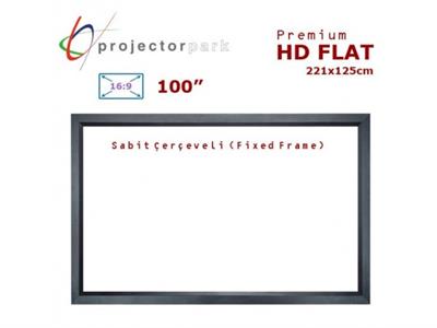 PROJECTORPARK Premium HD Flat 221 x 125 cm 16:9 100