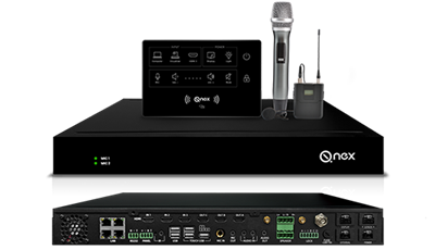 Q-NEX NMP 221-R-LU Ağ Bağlantılı Medya İşlemcisi