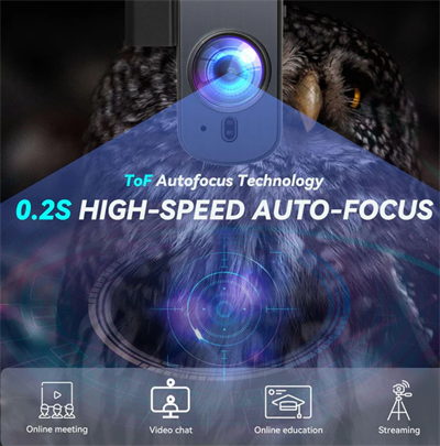 Rocware RC08 All In One 1080p Web Kamerası