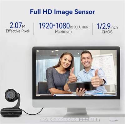 Rocware RC310 3x Optik Zoomlu Mini PTZ Kamera