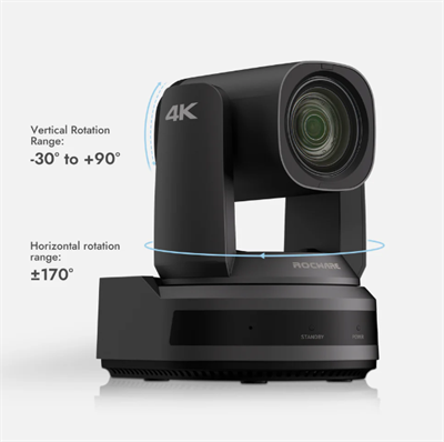 Rocware RC841UX: 4K Video Konferans PTZ Pro Kamera