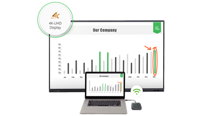 Vivitek QL400 LauncherPlus Kablosuz Görüntü Aktarıcı