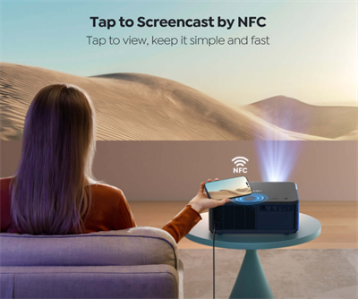 Yaber K2s 1080p Smart Projektör – 800 ANSI, Wi-Fi 6, JBL & Dolby Ses, NFC & Alexa Kontrollü