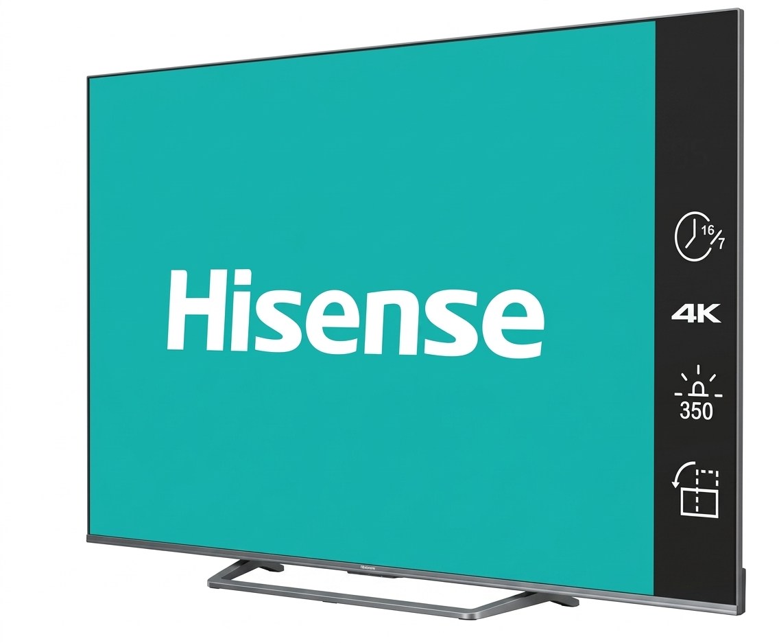 Hisense 85DP30FE 4K UHD Dijital Dijital Tabela Ekranı - 7/24 Çalışma