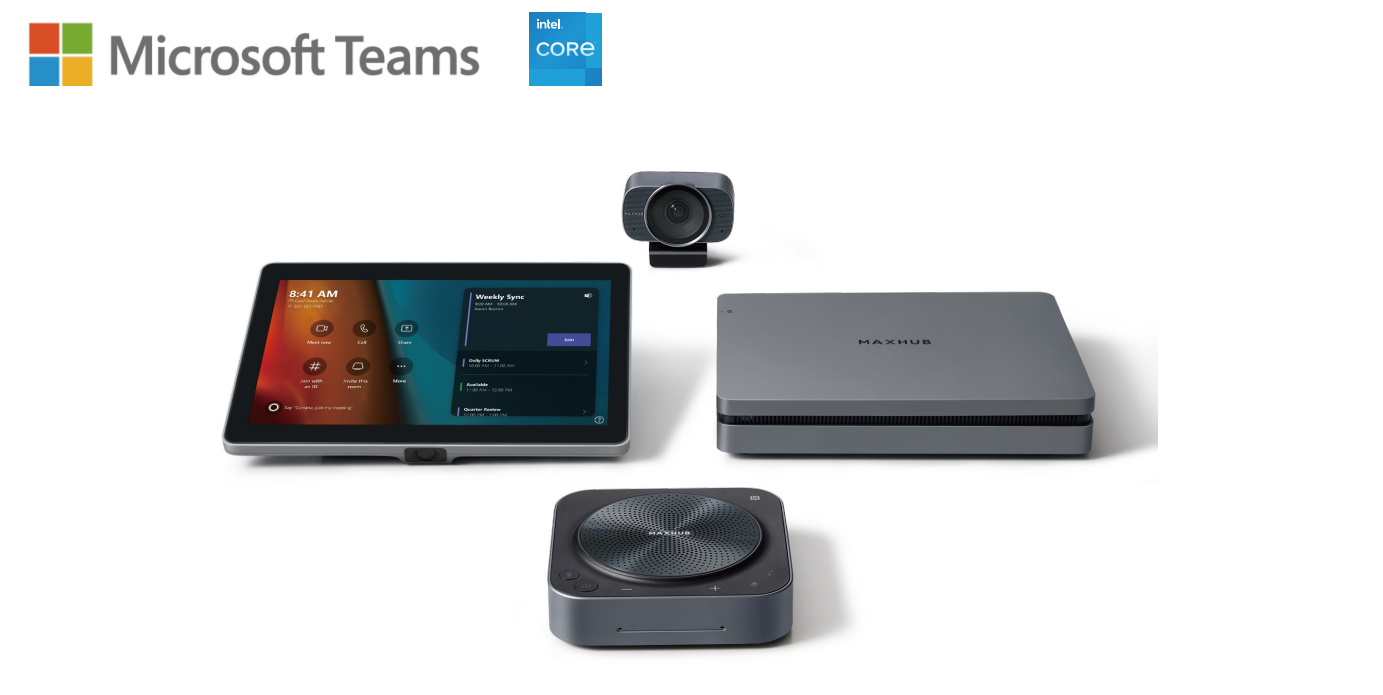 MAXHUB XT10-WS Kit Microsoft Teams Rooms Video Konferans Seti