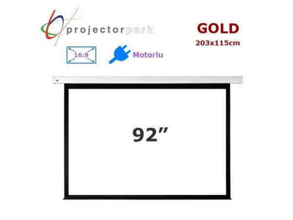 PROJECTORPARK Gold 203 x 115 cm 16:9 92