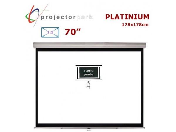 PROJECTORPARK Platinium 178 x 178 cm 1:1 70