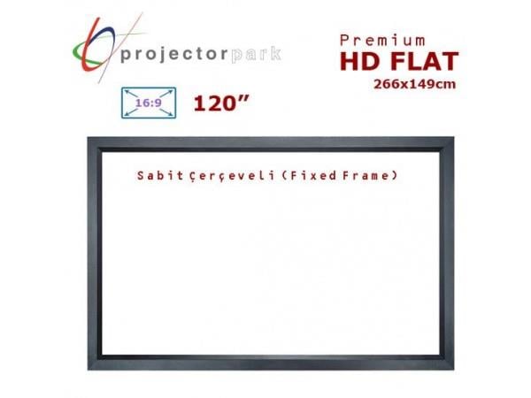PROJECTORPARK Premium HD Flat 266 x 149 cm 16:9 120