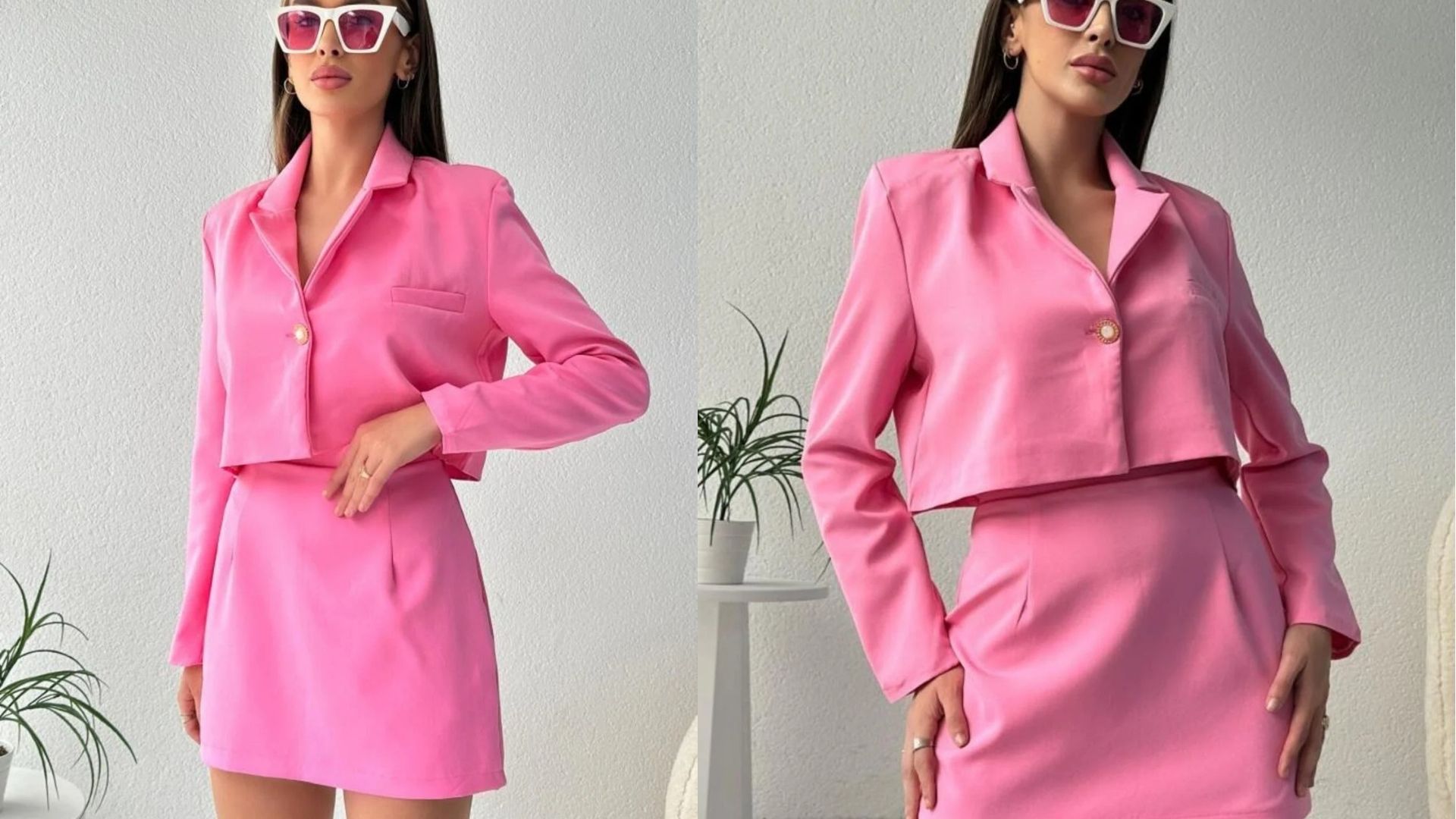 Pembe etekli takım