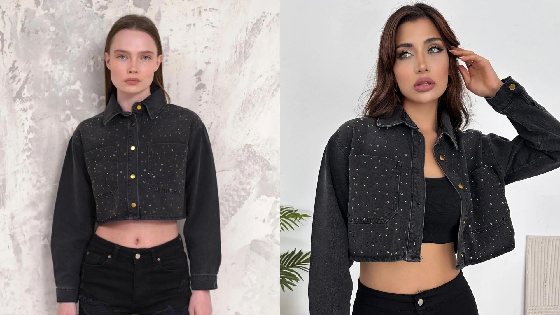 Crop Ceket