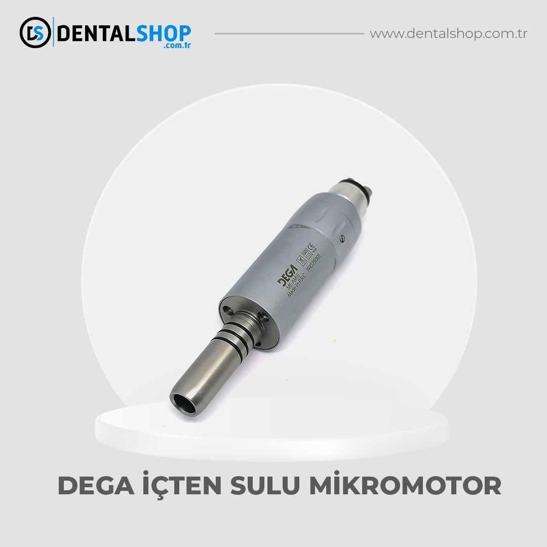 DEGA 2 ÇIKIŞLI İÇTEN SULU ÇELİK MİKROMOTOR