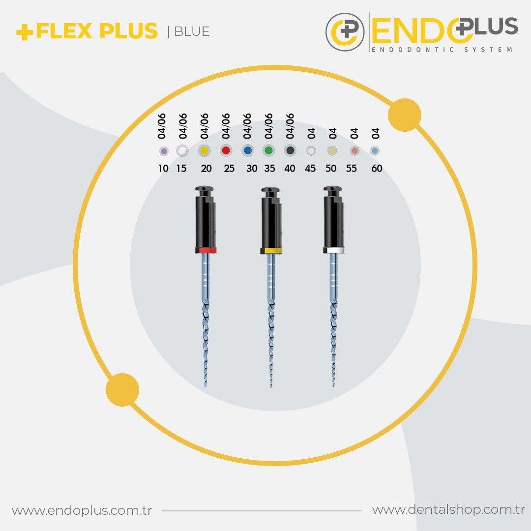 ENDOPLUS FLEXPLUS BLUE KANAL EĞESİ