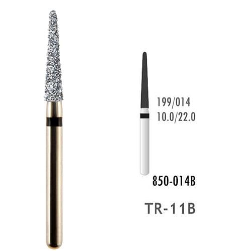 YUVARLAK UÇLU KONİK AERATÖR FREZİ